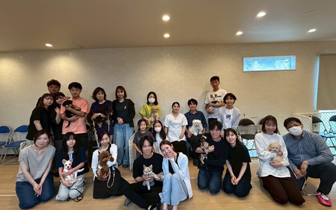 8月のパピーパーティー開催のお知らせ
